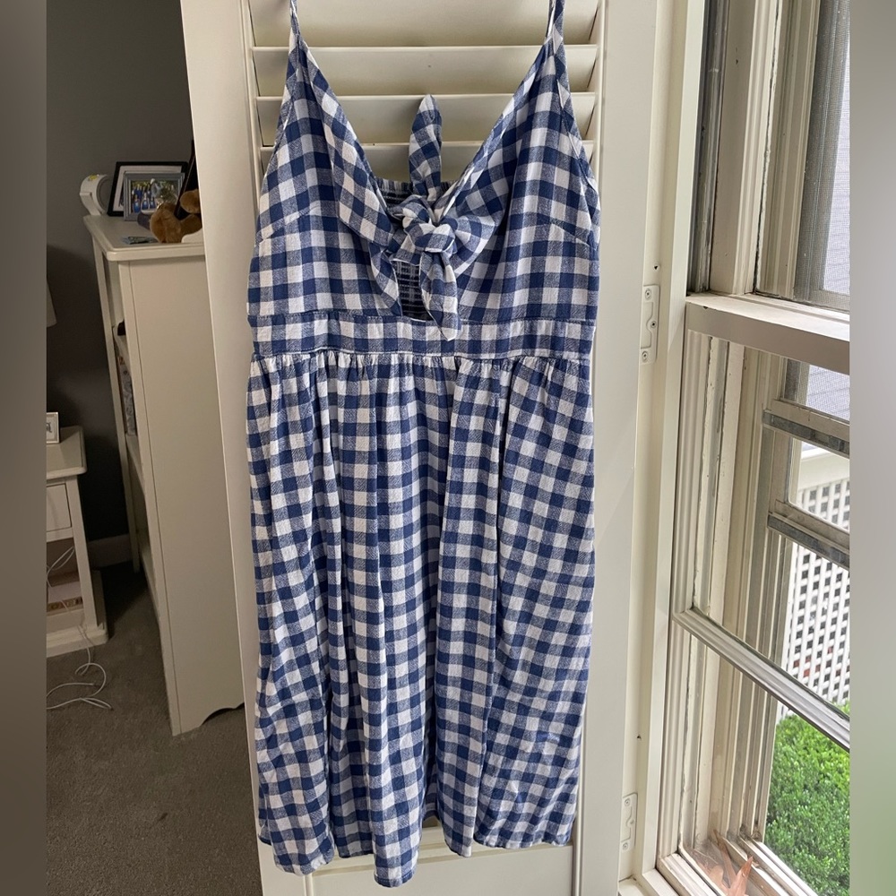 Old Navy gingham dress